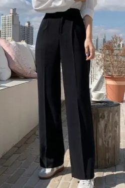 Y2K Grunge Terry Wide Slacks - Retro 90s Summer Outfit, Pastel Goth, Y2K Fashion Essentials