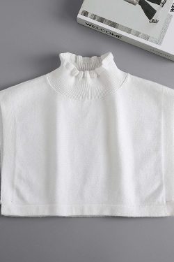 Y2K Grunge Turtleneck Dickie Collar - Retro 90s Fashion, Summer Outfits, and Pastel Goth Style
