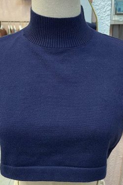 Y2K Grunge Turtleneck Dickie Collar - Retro 90s Fashion, Summer Outfits, and Pastel Goth Style
