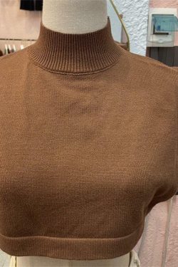 Y2K Grunge Turtleneck Dickie Collar - Retro 90s Fashion, Summer Outfits, and Pastel Goth Style