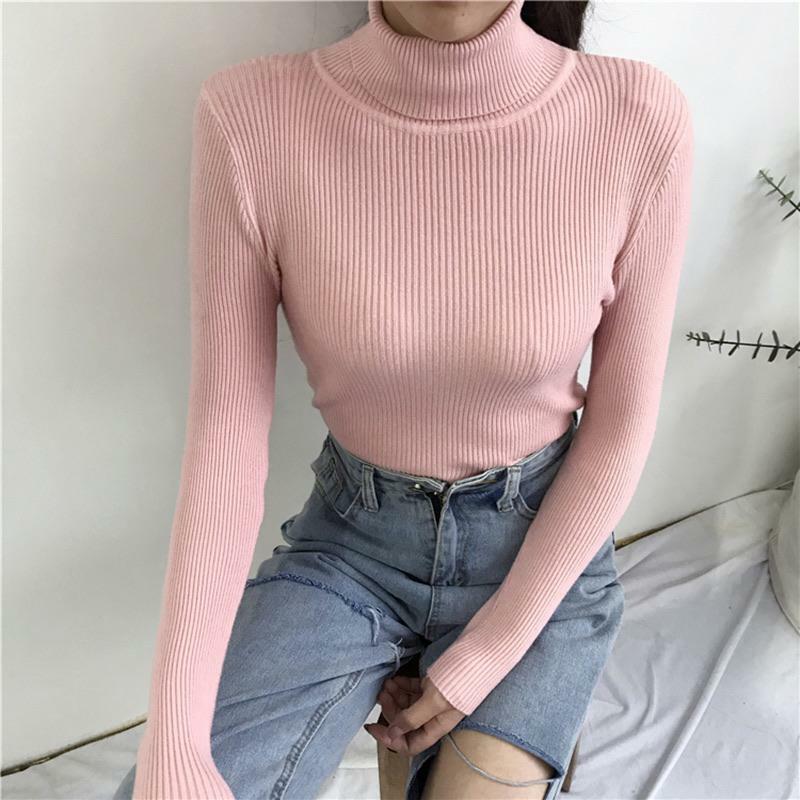 Y2K Grunge Turtleneck Sweatshirt - Retro 90s Fashion, Summer Y2K Outfits, Pastel Goth Style