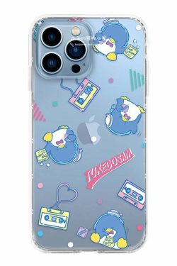 Y2K Grunge Tuxedo Sam iPhone Jelly Cover - Retro 90s Fashion, Pastel Goth, Y2K Popstar Style