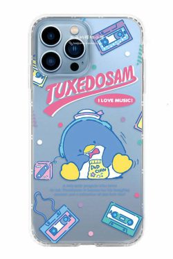 Y2K Grunge Tuxedo Sam iPhone Jelly Cover - Retro 90s Fashion, Pastel Goth, Y2K Popstar Style