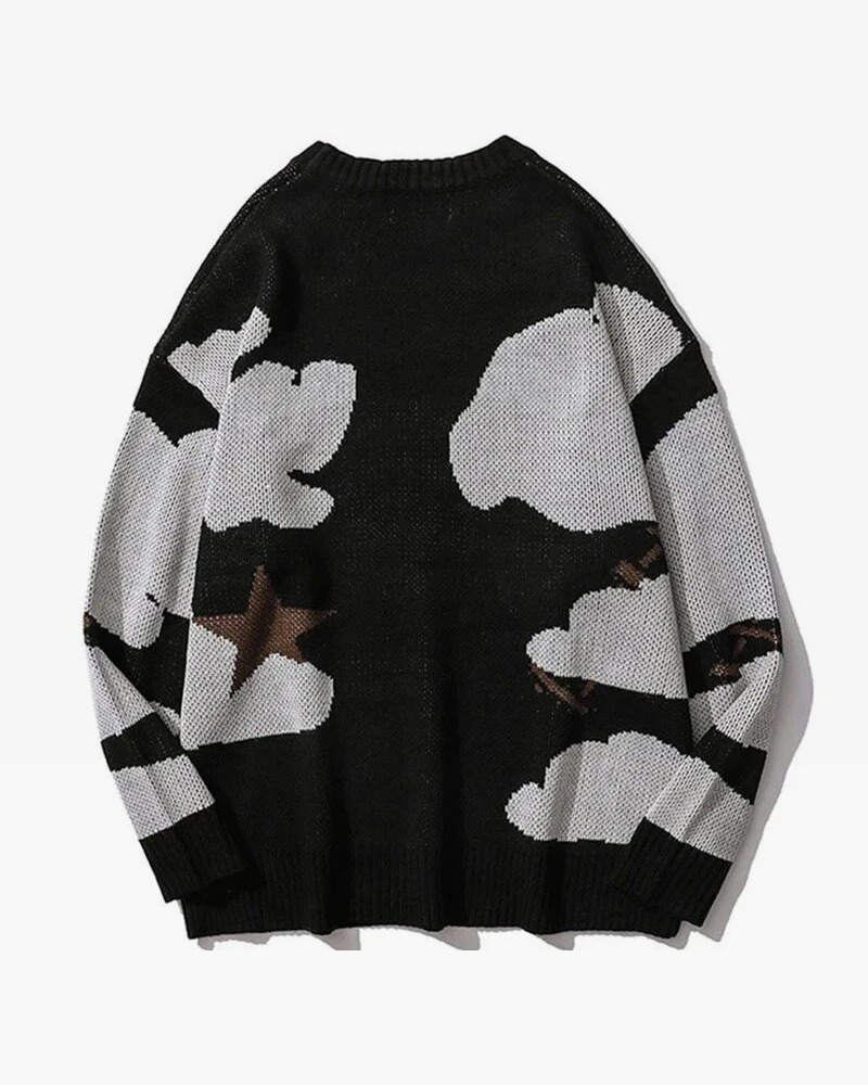 Y2K Grunge Uzi Sweater - Retro 90s Fashion, Summer Outfits, Pastel Goth, and Hip Hop Style