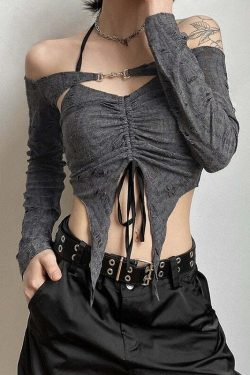 Y2K Grunge Vintage 2-Piece Set - 90s Summer Outfit, Retro Style, Y2K Party & Club Fashion