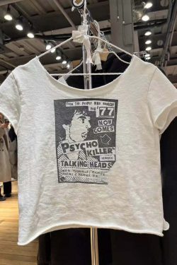 Y2K Grunge Vintage Punk Rock T-Shirt - 90s Fashion, Retro Style, Y2K Summer Outfits