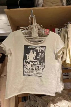 Y2K Grunge Vintage Punk Rock T-Shirt - 90s Fashion, Retro Style, Y2K Summer Outfits