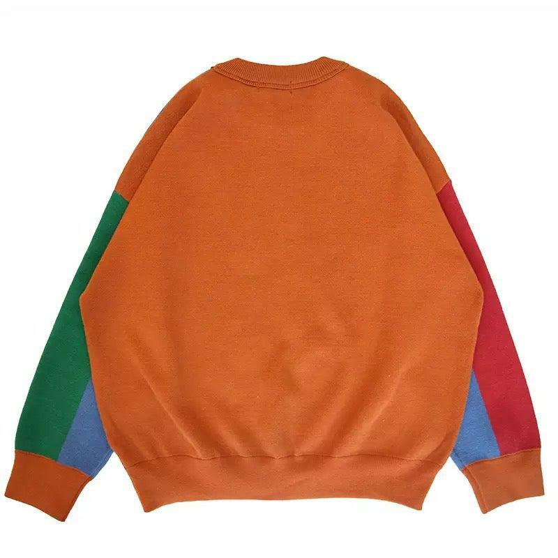 Y2K Grunge Vintage Sweater - 90s Fashion, Retro Style, Pastel Goth, Y2K Outfits Women