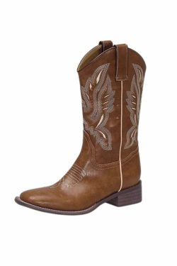 Y2K Grunge Western Cowboy Boots - Retro 90s Fashion, Y2K Summer & Party Outfits