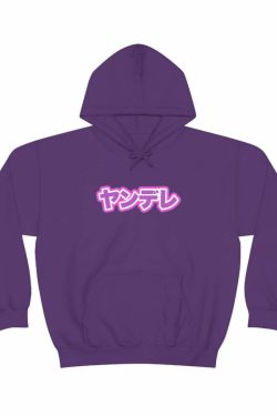 Y2K Grunge Yandere Lover Sweatshirt Hoodie - 90s Retro Style, Summer & Party Outfits