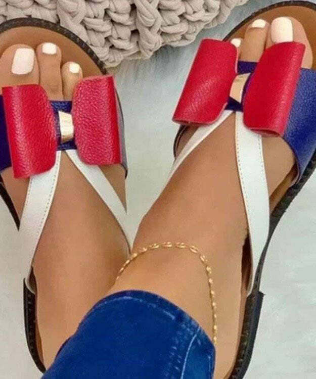Y2K Grunge Yellow Peep Toe Faux Leather Bow Slide Sandals - Retro 90s Summer Fashion
