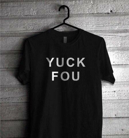 Y2K Grunge Yuck Fou Shirt - Retro 90s Fashion, Summer Y2K Outfits, Gothic Y2K Style