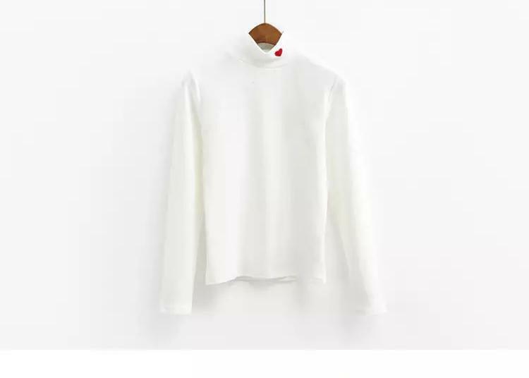 Y2K Heart Turtleneck Top - Retro 90s Grunge, Summer Y2K Outfits, Pastel Goth Fashion