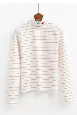 Y2K Heart Turtleneck Top - Retro 90s Grunge, Summer Y2K Outfits, Pastel Goth Fashion