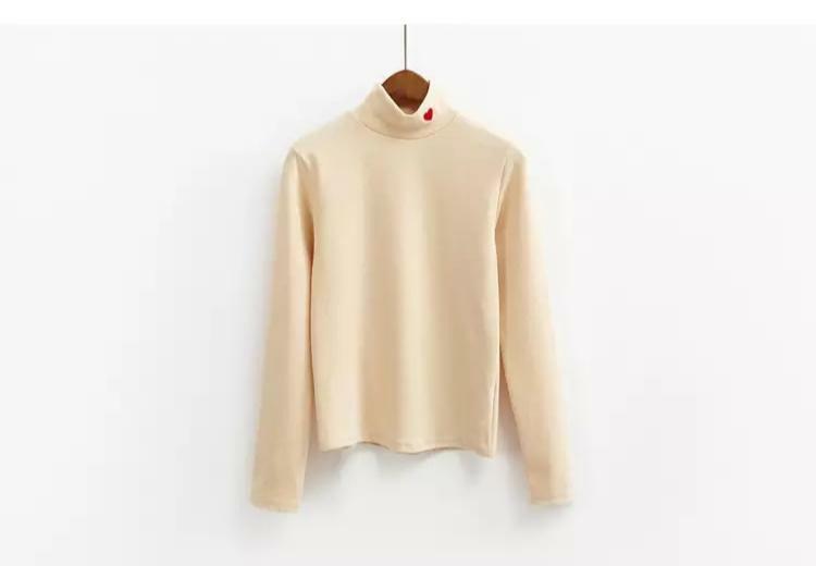 Y2K Heart Turtleneck Top - Retro 90s Grunge, Summer Y2K Outfits, Pastel Goth Fashion