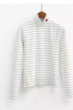 Y2K Heart Turtleneck Top - Retro 90s Grunge, Summer Y2K Outfits, Pastel Goth Fashion