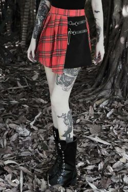 Y2K High Waist Mini Skirt - 90s Grunge, Retro Summer Outfit, Pastel Goth, Y2K Fashion