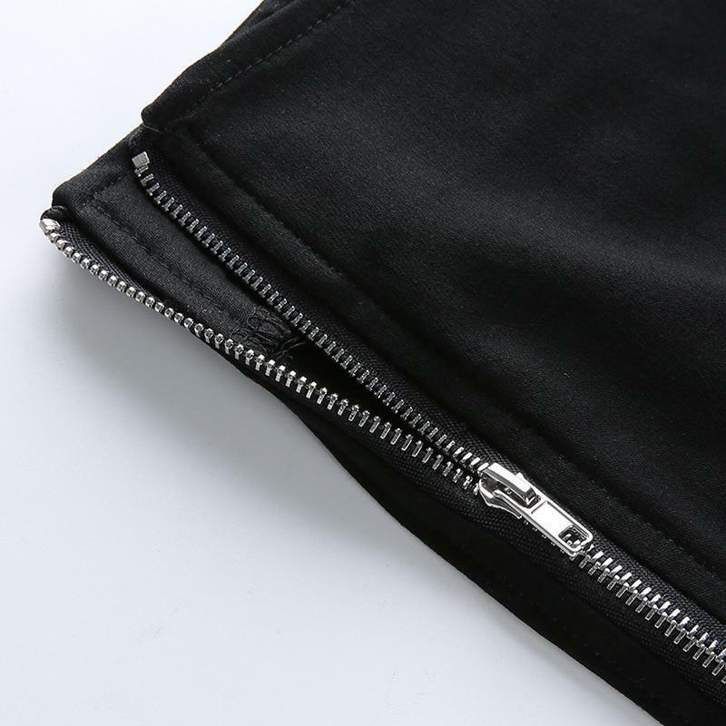 Y2K High Waisted Black Skinny Pants - 90s Grunge, Retro, and Summer Y2K Fashion