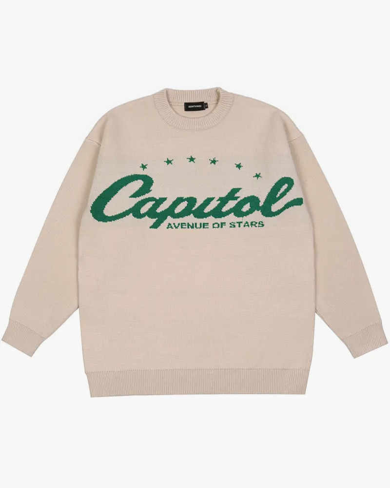 Y2K Knitted Sweater - Retro 90s Grunge, Summer Outfits, Pastel Goth, Y2K Fashion Essentials