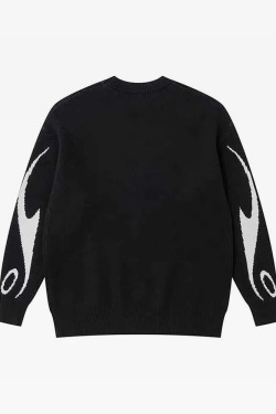 Y2K Knitted Sweater - Retro 90s Grunge, Summer Y2K Outfits, Pastel Goth, Y2K Club