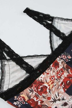Y2K Lace Crop Top - Retro 90s Grunge, Summer Party, Pastel Goth, Hip Hop Fashion