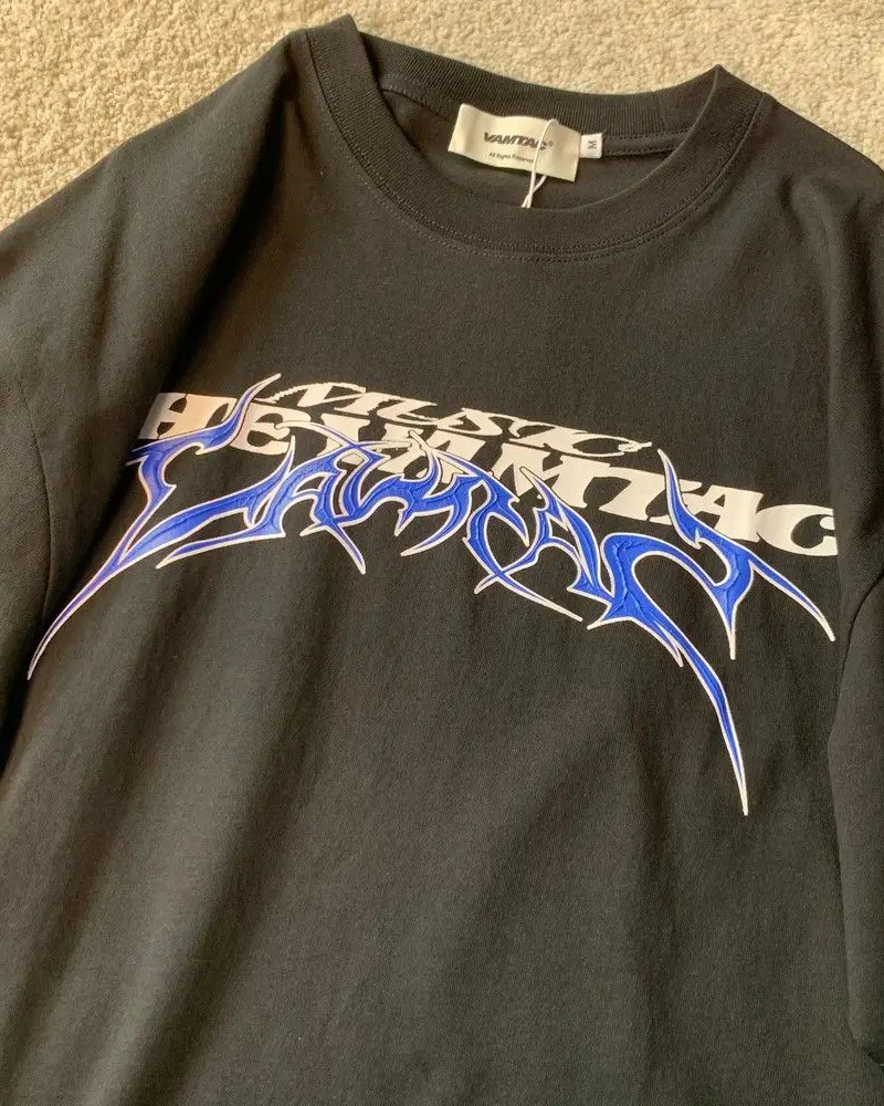 Y2K Logo Shirt - Retro 90s Grunge, Summer Outfits, Popstar & Club Fashion, Baby Tees, Goth Styles