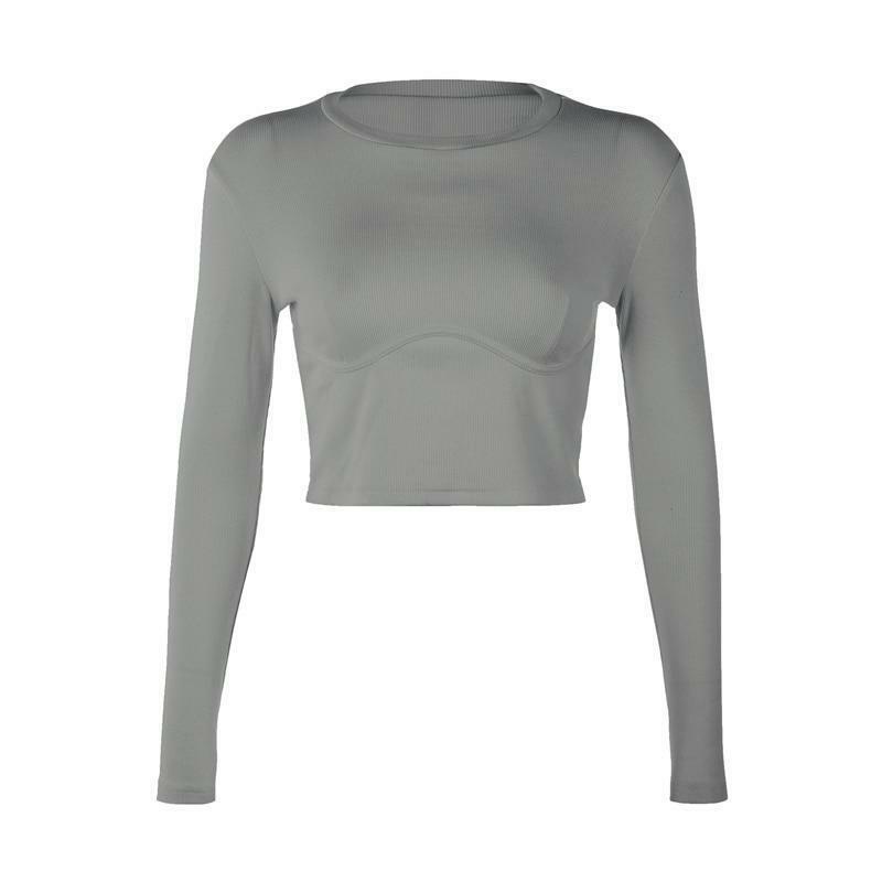 Y2K Long Sleeve Crop Top - 90s Grunge, Retro Summer, Pastel Goth, Y2K Party & Club Outfits
