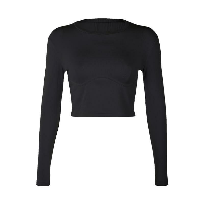 Y2K Long Sleeve Crop Top - 90s Grunge, Retro Summer, Pastel Goth, Y2K Party & Club Outfits