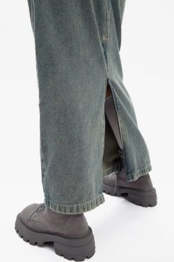 Y2K Maxi Skirt - Retro 90s Grunge, Summer Y2K Outfits, Pastel Goth, Y2K Party Fashion