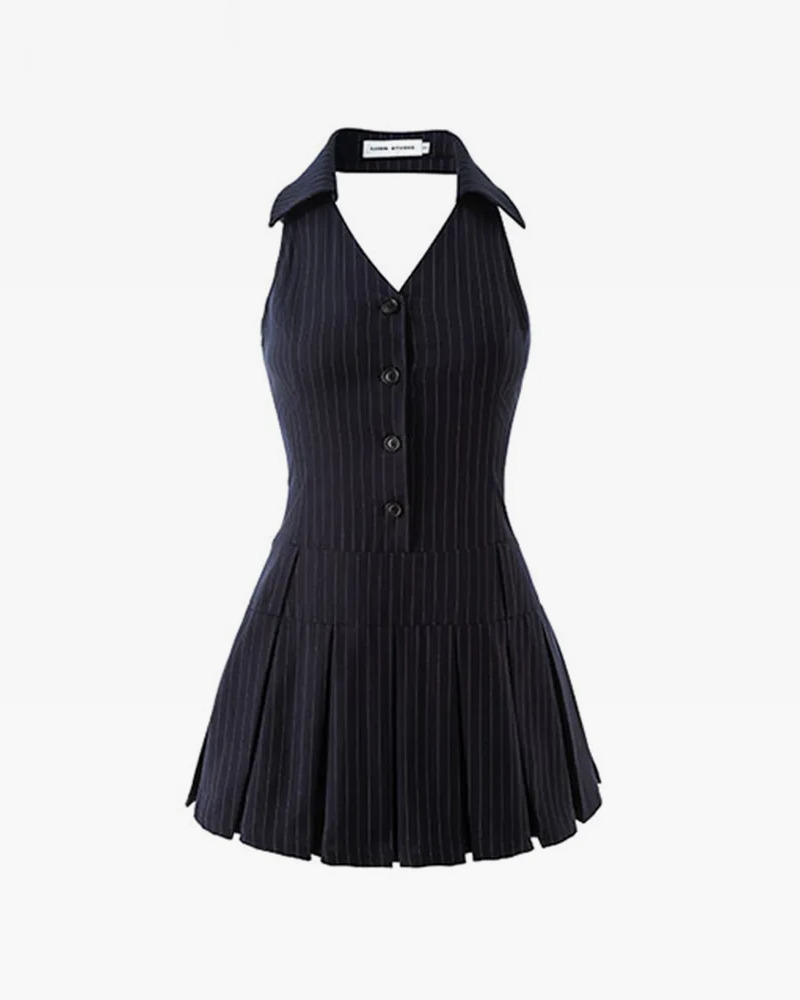 Y2K Mini Shirt Dress - 90s Grunge, Retro Summer Outfit, Pastel Goth, Y2K Party & Club Fashion
