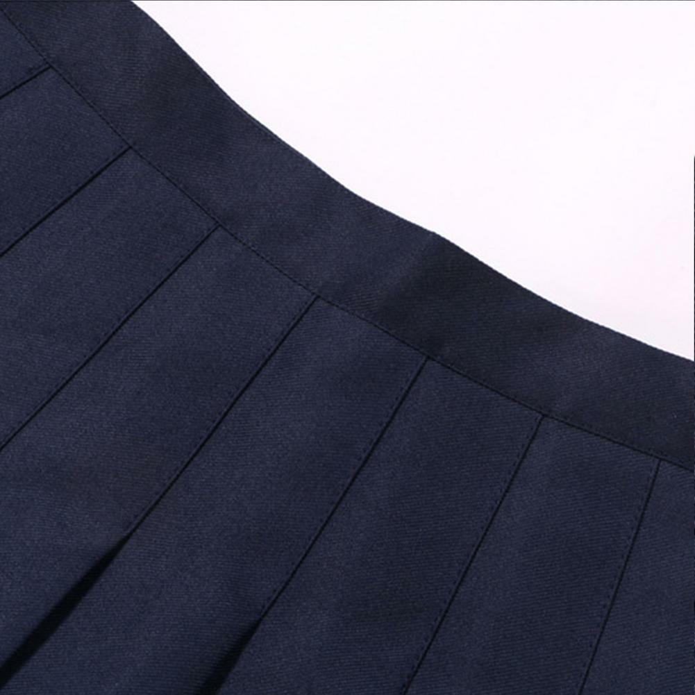 Y2K Navy Blue School Uniform Mini Skirt - 90s Grunge, Retro, and Summer Y2K Fashion