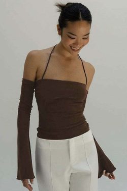 Y2K Off Shoulder Top - 90s Grunge, Retro Summer, Pastel Goth, Y2K Party & Club Outfits