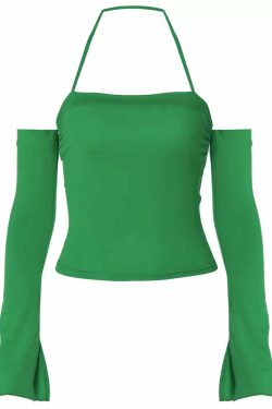 Y2K Off Shoulder Top - 90s Grunge, Retro Summer, Pastel Goth, Y2K Party & Club Outfits