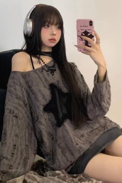 Y2K Off The Shoulder Top - Retro 90s Grunge, Summer Y2K Outfits, Baby Tees, and Pastel Goth