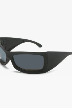 Y2K Oversized Sunglasses - Retro 90s Grunge, Hip Hop, and Summer Y2K Fashion for Women
