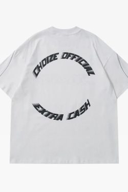 Y2K Oversized T-Shirt - Retro 90s Grunge, Summer Y2K Outfits, Baby Tees, Y2K Club