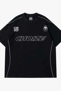 Y2K Oversized T-Shirt - Retro 90s Grunge, Summer Y2K Outfits, Baby Tees, Y2K Club