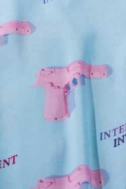 Y2K Pastel Button-Up Shirt - Retro 90s Grunge, Summer Outfits, and Party Fashion