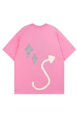 Y2K Pastel Goth Skeleton T-Shirt - Retro 90s Grunge, Summer Y2K Outfits, Baby Tees Y2K