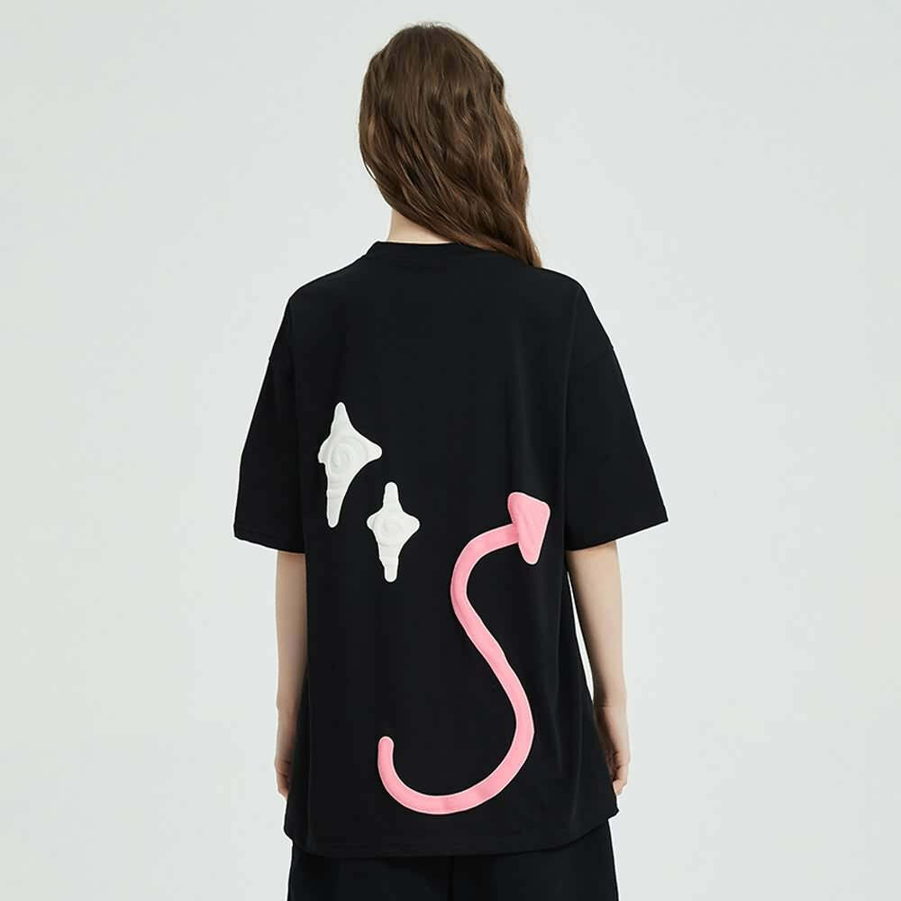 Y2K Pastel Goth Skeleton T-Shirt - Retro 90s Grunge, Summer Y2K Outfits, Baby Tees Y2K