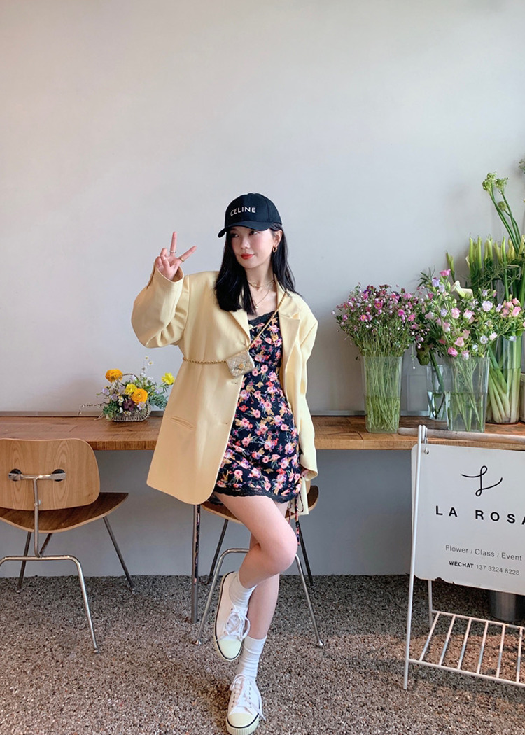 Y2K Pastel Oversize Blazer Jacket - Retro 90s Grunge, Summer Y2K Outfits, Popstar Style