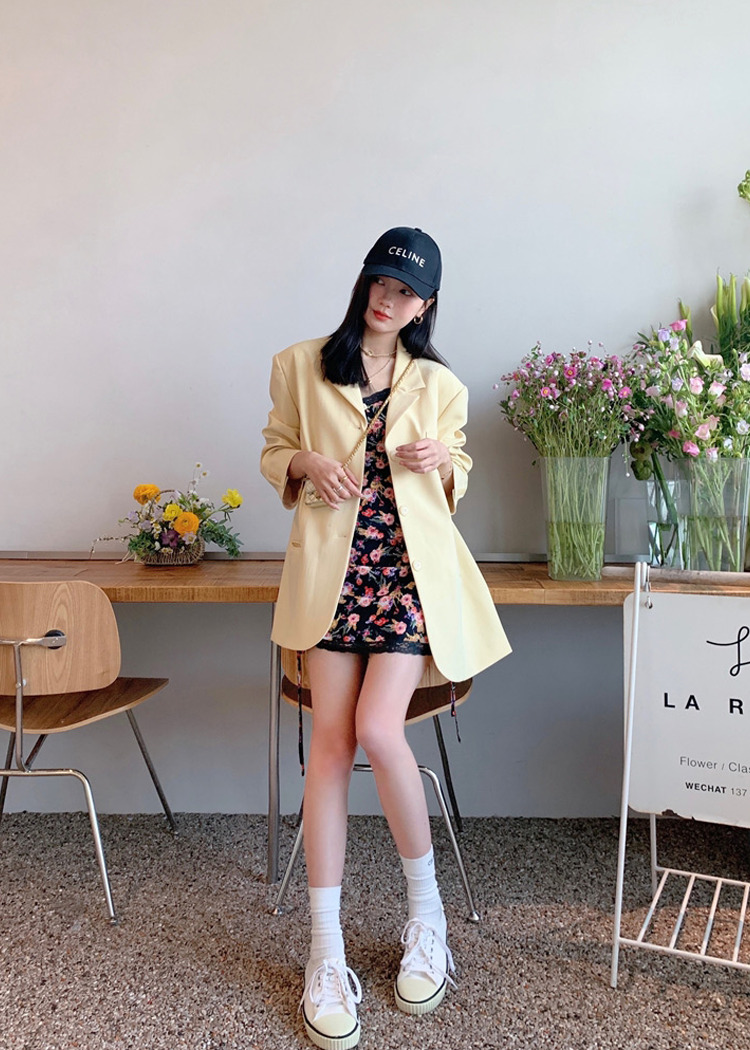 Y2K Pastel Oversize Blazer Jacket - Retro 90s Grunge, Summer Y2K Outfits, Popstar Style