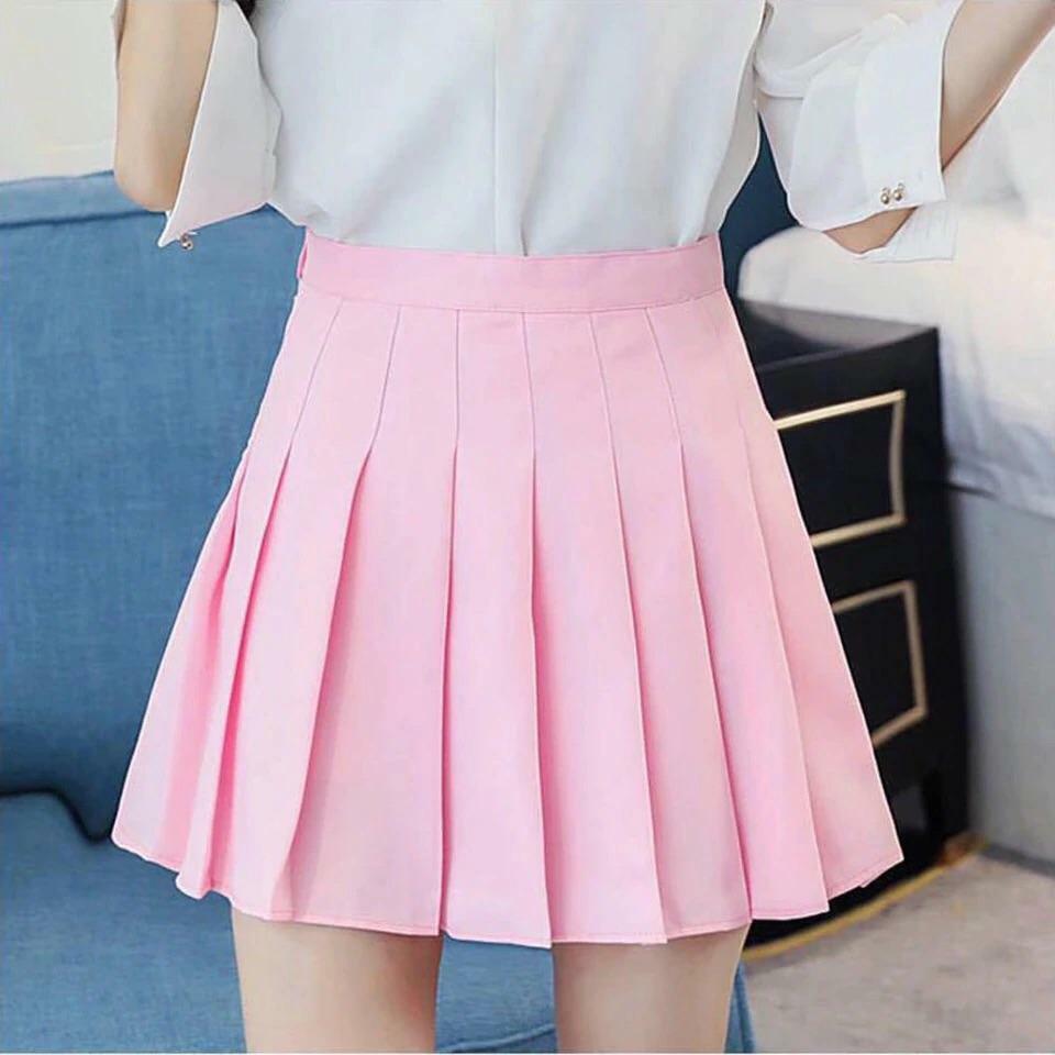 Y2K Pastel Tennis Skirt - Retro 90s Grunge, Summer Y2K Outfits, Popstar & Party Ready