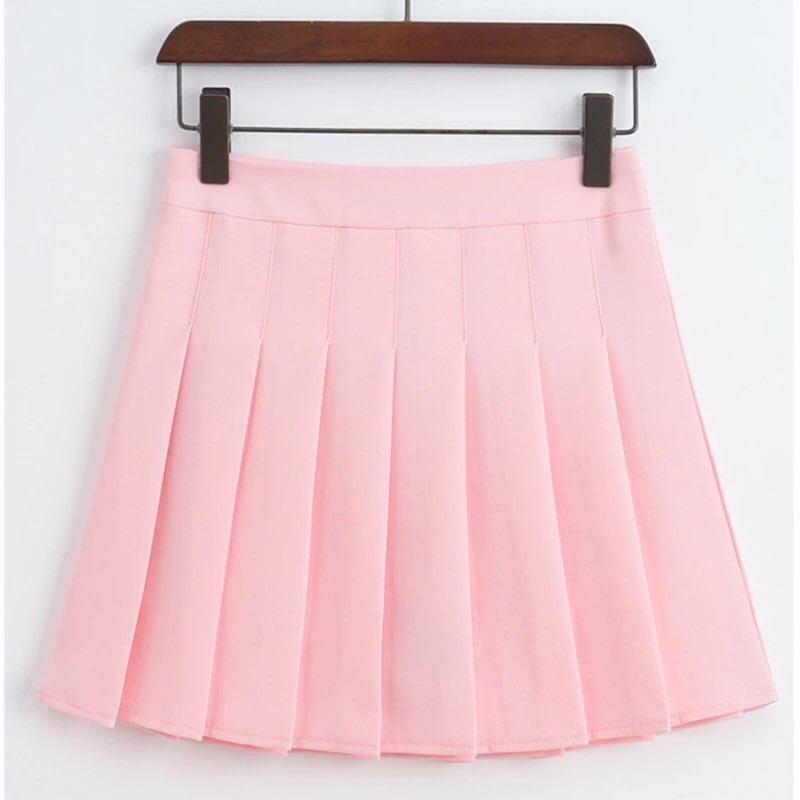 Y2K Pastel Tennis Skirt - Retro 90s Grunge, Summer Y2K Outfits, Popstar & Party Ready