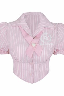Y2K Pink Blouse Suspender Dress Set - Retro 90s Grunge Summer Outfit, Y2K Party & Club Fashion