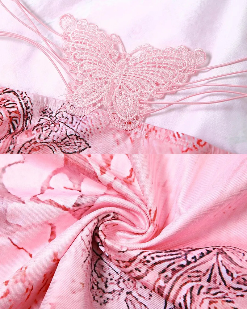 Y2K Pink Bodycon Maxi Dress - 90s Grunge, Retro Summer, Party & Club Outfits for Women