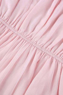 Y2K Pink Corset Mini Dress Set - 90s Grunge, Retro, Pastel Goth, Y2K Party & Club Outfits