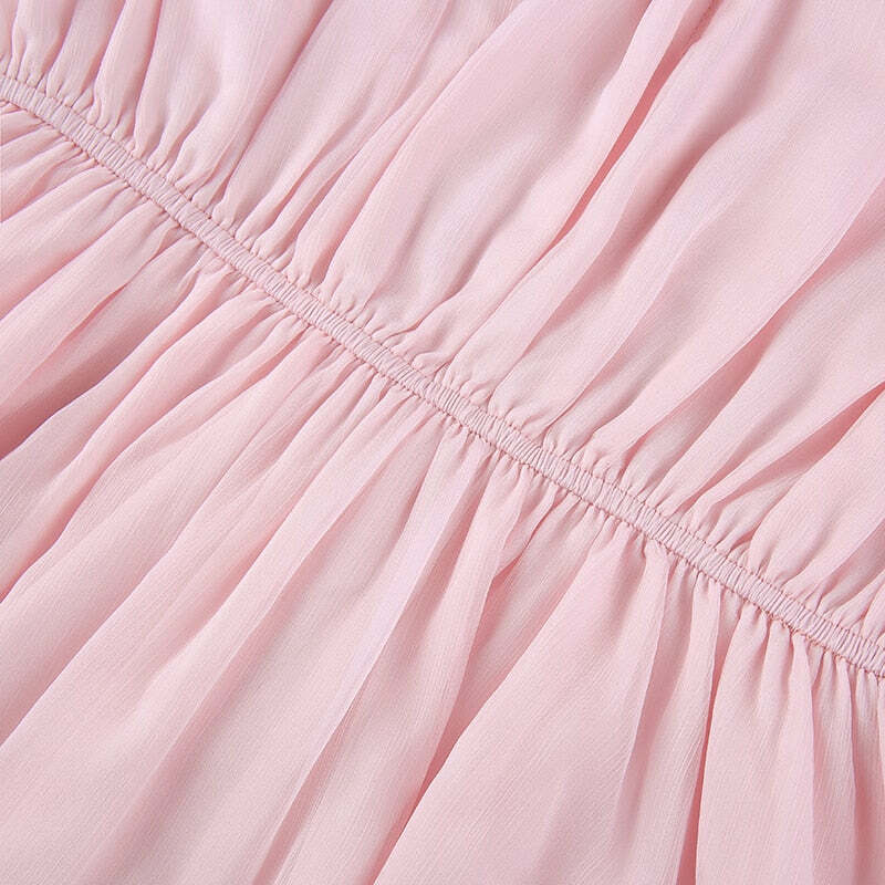 Y2K Pink Corset Mini Dress Set - 90s Grunge, Retro, Pastel Goth, Y2K Party & Club Outfits