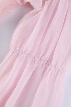 Y2K Pink Corset Mini Dress Set - 90s Grunge, Retro, Pastel Goth, Y2K Party & Club Outfits