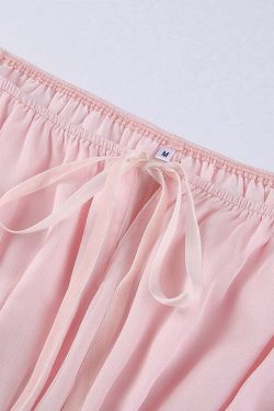 Y2K Pink Corset Mini Dress Set - 90s Grunge, Retro, Pastel Goth, Y2K Party & Club Outfits